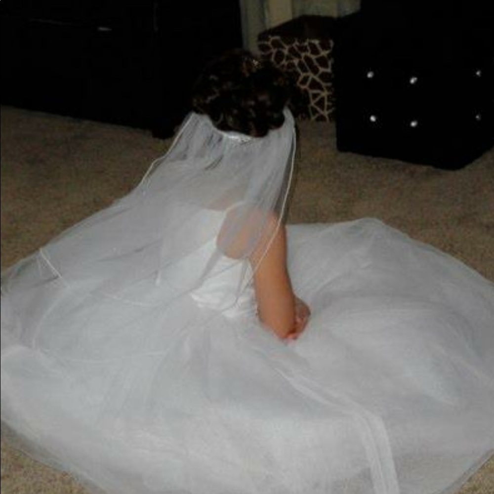 Little girls communion or flower girl dress